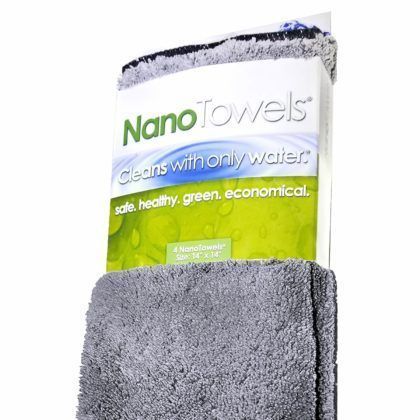 Nanotowel gamuza de microfibra de alta calidad con nanolon Cable de tecnología 1 towel 