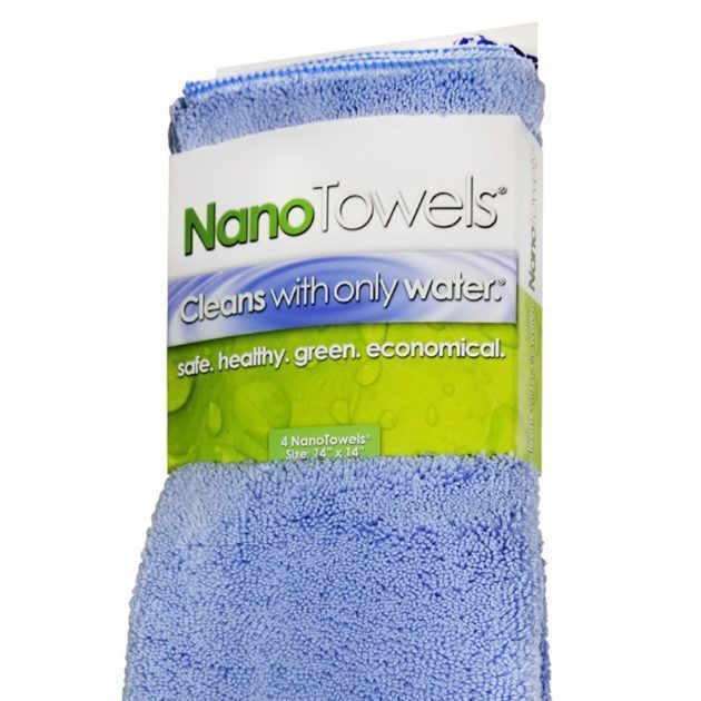Nano Towels 14x14 Blue Cleaning Towels