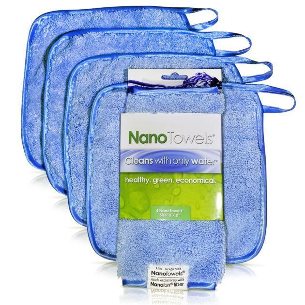 Nano-Towels-8x8" 4-pack Nano Blue