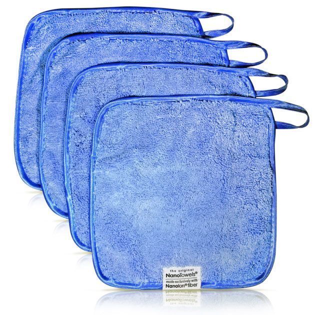Nano-Towels-8x8" 4-pack Nano Blue