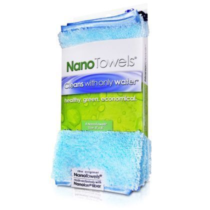 Nano Towels 8×8″ 4-Pack (Seashore Teal)