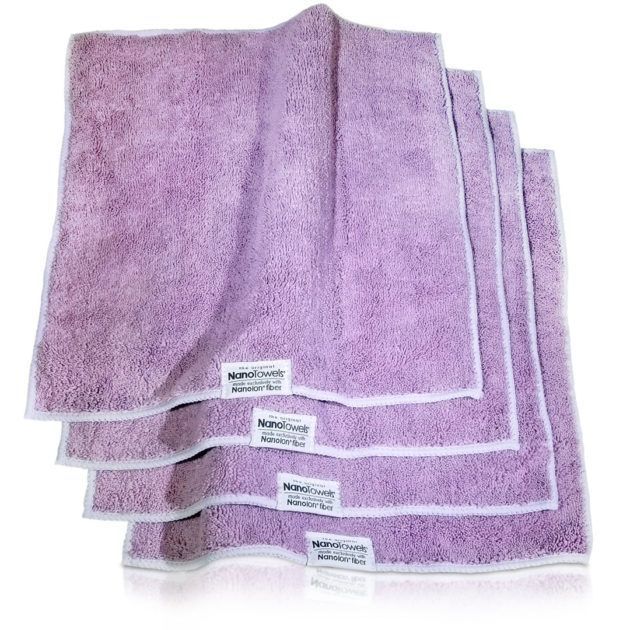 Nano-Towels-14x14" 4-pack Lavender