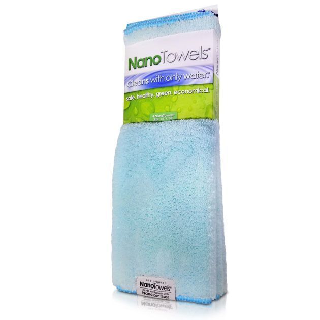 Nano-Towels-14x14" 4-pack Seashore Teal