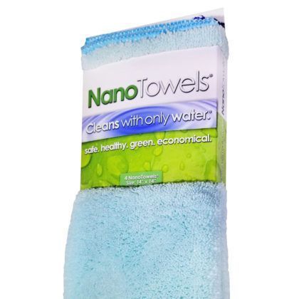 Nano Towels 14×14″ 4-Pack (Seashore Teal)