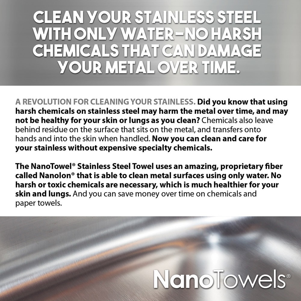 How to Clean Stainless Steel Without Chemicals