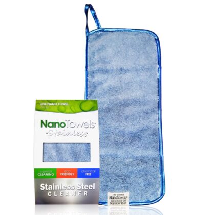 Nano Towels Stainless Steel Cleaner (Blue)