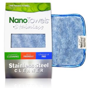 Nano Towels Stainless Steel Cleaner (Blue)